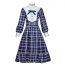 BanG Dream Wakaba Matsumi Costume - Blue Dress Wakaba Matsumi Cosplay
