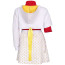 Girls Zombies 4: Dawn of the Vampires Nova Deluxe Costume - Shirt Dress Set Nova Cosplay