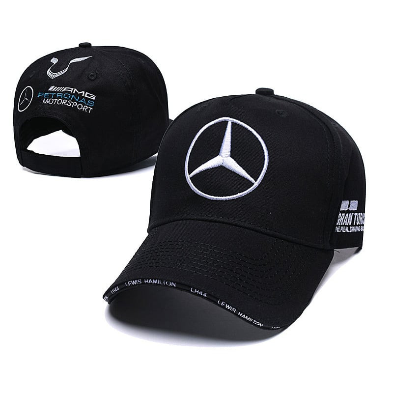 Mercedes Benz Cap Hat - Black Hat Mercedes Benz Costume Cosplay Prop