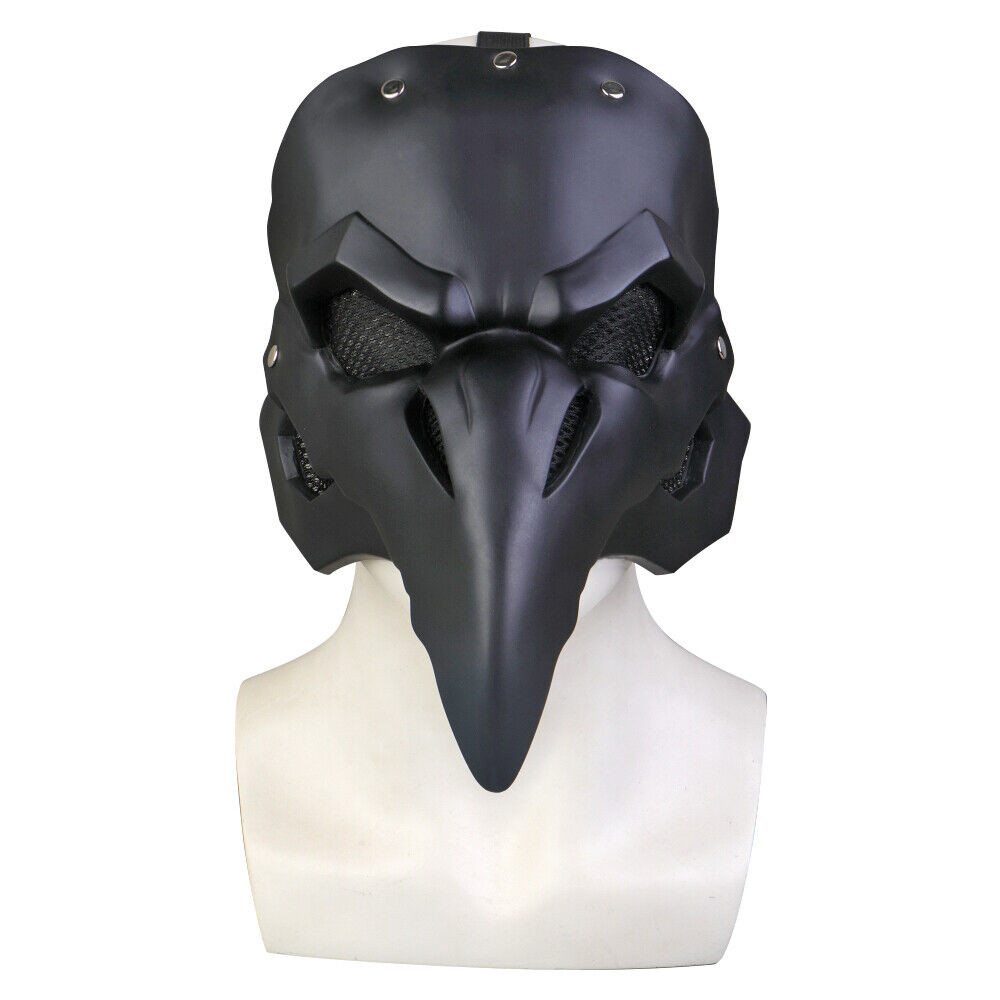 Overwatch Reaper Gabriel Eyes Raven Mask - Reaper Gabriel Eyes Raven Cosplay Costume Mask