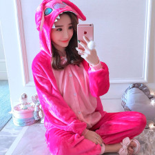 Kids Angel Stitch Costume - Onesie Jumpsuit Zipper Angel Stitch Cosplay