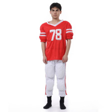 Football Player Costume - Shirt Pants Set Football Player Cosplay
