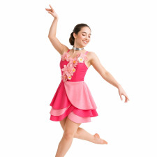 Winx Club Reboot Flora Costume - Pink Dress Flora Cosplay