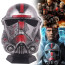 Star Wars The Black Series 6 Bad Batch Hunter Stormtrooper Helmet Costume