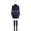 Slave of the Magic Capital's Elite Troops Kyoka Uzen Costume - Blue Uniform Dress Kyouka Uzen Cosplay