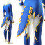 Anime Furry Fur Suit Costume - Blue White Bodysuit With Tail Anime Furry Cosplay