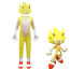 Super Sonic The Hedgehog Lycra Cosplay Costume