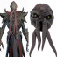 Baldur's Gate 3 Illithid Mind Flayer Mask Prop - Mind Flayer Costume Cosplay Mask