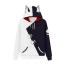 Ookami Mio Costume - Black & White Hoodie Ookami Mio Cosplay