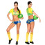 Sexy Football Club Girl Brasil World Cup Cosplay Costume