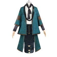 Black Myth: Wukong Zhu Bajie Costume - Green Robe Skirt Set Zhu Bajie Cosplay