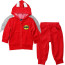 Baby Red Batman Costume InCharacter - Onesie Jumpsuit Red Batman Cosplay