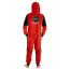 Marvel Deadpool Costume - Onesie Jumpsuit Deadpool Cosplay