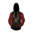 My Hero Academia Kirishima Eijiro Costume - Black Red Hoodie Kirishima Eijiro Cosplay