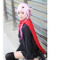 Anime Guilty Crown Inori Yuzuriha Black Short Mini Dress Cosplay Costume