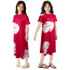 Girls Lilo and Stitch Lilo Pelekai Costume - Red Dress Lilo Pelekai Cosplay