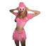Black Pink Lisa Stage Outfit Costume - Pink Top Skirt Lisa Cosplay