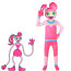 Mommy Long Legs Poppy Playtime Lycra Cosplay Costume