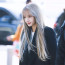 Black Pink Lisa Wig - Long Grey Full Bangs Wig Lisa Manoban Cosplay Costume