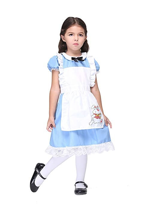 Alice in Wonderland Girls Costume