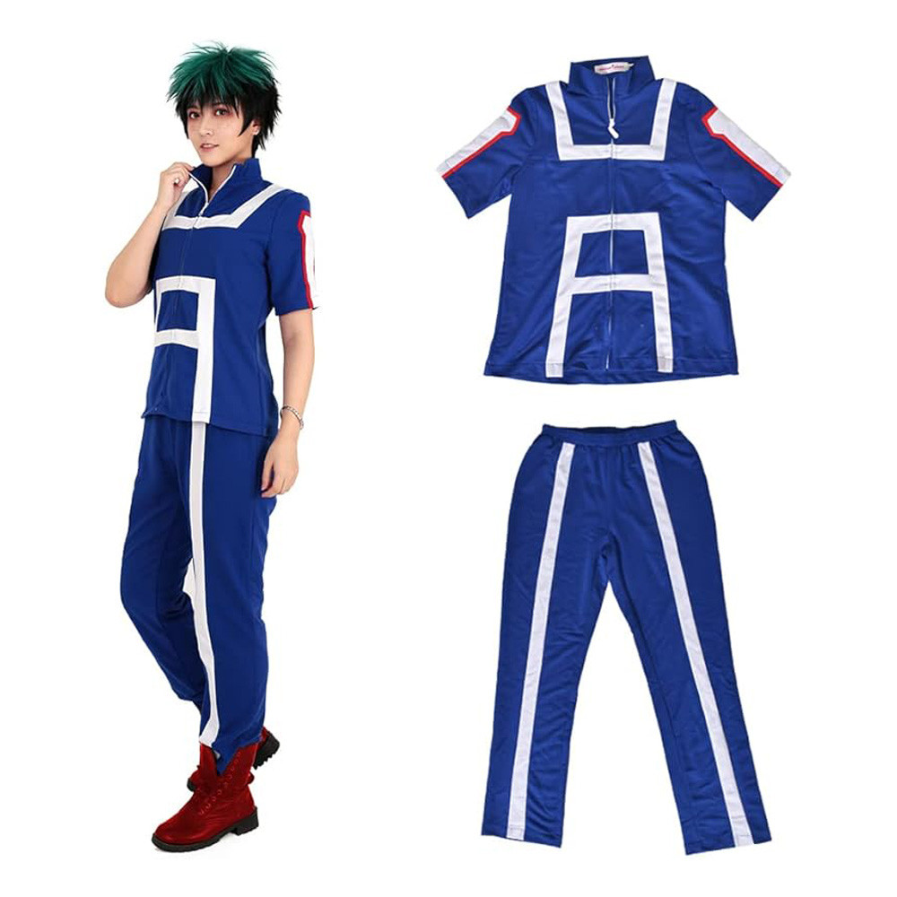 My Hero Academia Izuku Midoriya Costume - Training Uniform Izuku Midoriya Cosplay