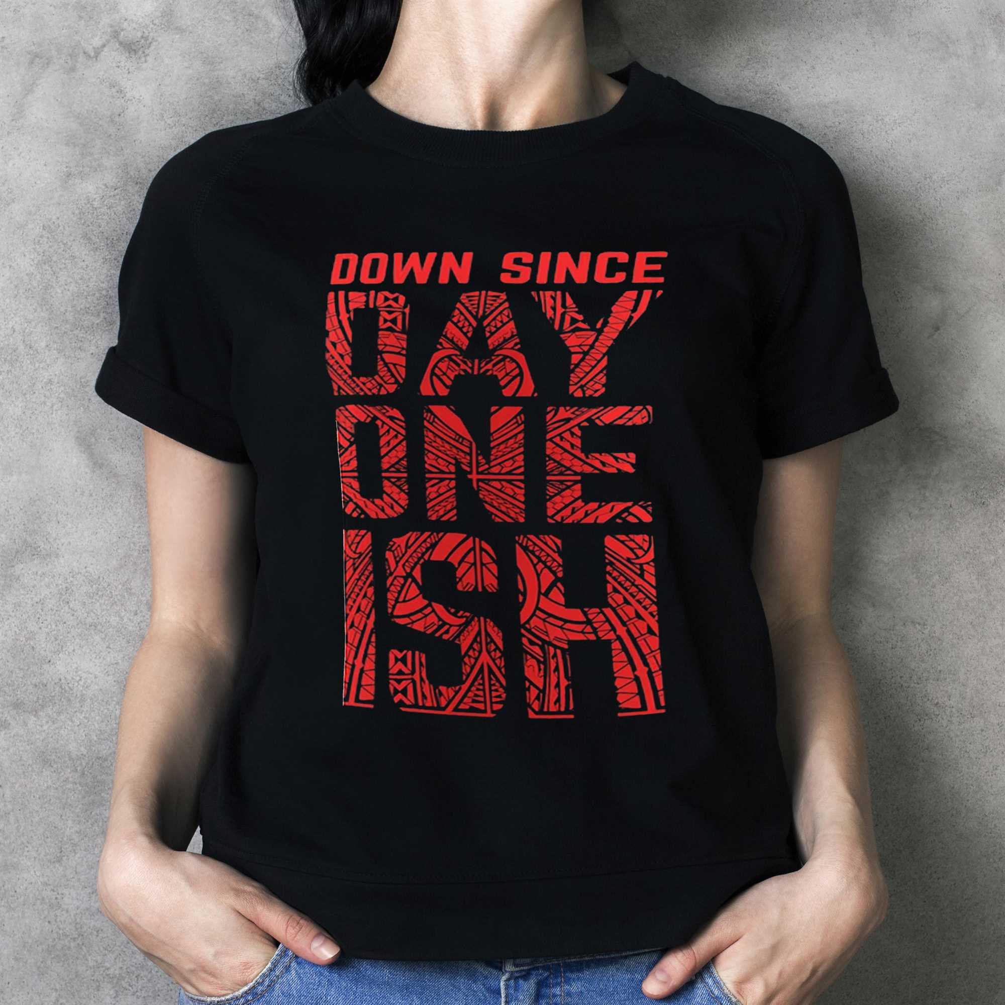 WWE Usos Down Since Day One Ish Always Costume - Black Shirt Day One Usos Cosplay