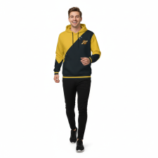 The Owl Hose Hunter Golden Guard Costume - Yellow Black Hoodie Hunter Cosplay