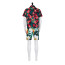 Hotel Transylvania 3: Summer Vacation Count Dracula Costume - Hawaiian Shirt Shorts Cape Set Count Dracula Cosplay