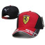 Ferrari Carlos Sainz Jr 55 Cap Hat - Red Hat Ferrari Carlos Sainz Jr 55 Costume Cosplay Prop
