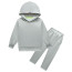 Kids Sprunki Gray Costume - Hoodie Pants Mask Set Gray Sprunki Cosplay
