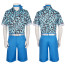 Toy Story 3 Ken Costume - Blue Leopard Print Shirt Ken Cosplay