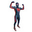 Spider-Man Across the Spider-Verse Miles Morales Suit Costume - Blue Bodysuit Mask Spider-Man Cosplay