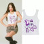 Olivia Rodrigo Guts World Tour Costume - White Crop Top Olivia Rodrigo Guts World Tour Cosplay