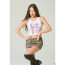 Olivia Rodrigo Guts World Tour Costume - White Crop Top Olivia Rodrigo Guts World Tour Cosplay