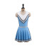 Olivia Rodrigo Good 4 U Music Video Outfit Costume - Blue White Top Dress Cheerleader Dress Olivia Rodrigo Cosplay
