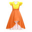 Girls Squid Game Robot Girl Red Light Green Light Costume - Long Dress Mask Set Squid Game Robot Girl Costume