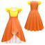 Girls Squid Game Robot Girl Red Light Green Light Costume - Long Dress Mask Set Squid Game Robot Girl Costume