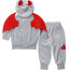Baby Grey Batman Costume InCharacter - Onesie Jumpsuit Grey Batman Cosplay
