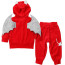 Baby Red Batman Costume InCharacter - Onesie Jumpsuit Red Batman Cosplay