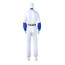 ABBA Benny Andersson Costume - White Blue Tracksuit Benny Andersson Cosplay