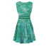Girls Inside Out Disgust Costume - Green Dress Disgust Cosplay