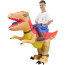 Jurassic World Riding Gallimimus Dinosaur Inflatable Costume - Riding Gallimimus Dino Cosplay