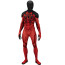 Marvel Rivals Scarlet Spider Costume - Red Black Shoulders Head Mask Scarlet Spider Man Cosplay