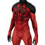 Marvel Rivals Scarlet Spider Costume - Red Black Shoulders Head Mask Scarlet Spider Man Cosplay