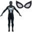 Venom Dylan Brock Symbiote Costume - Black Bodysuit Venom Cosplay