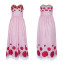One Piece Charlotte Linlin Costume - Pink Dress Yellow Cape Set Charlotte Linlin Cosplay