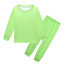 Kids Sprunki Incredibox Lime OWAKCX Costume - Sweater Pants Mask Set Lime Sprunki Cosplay