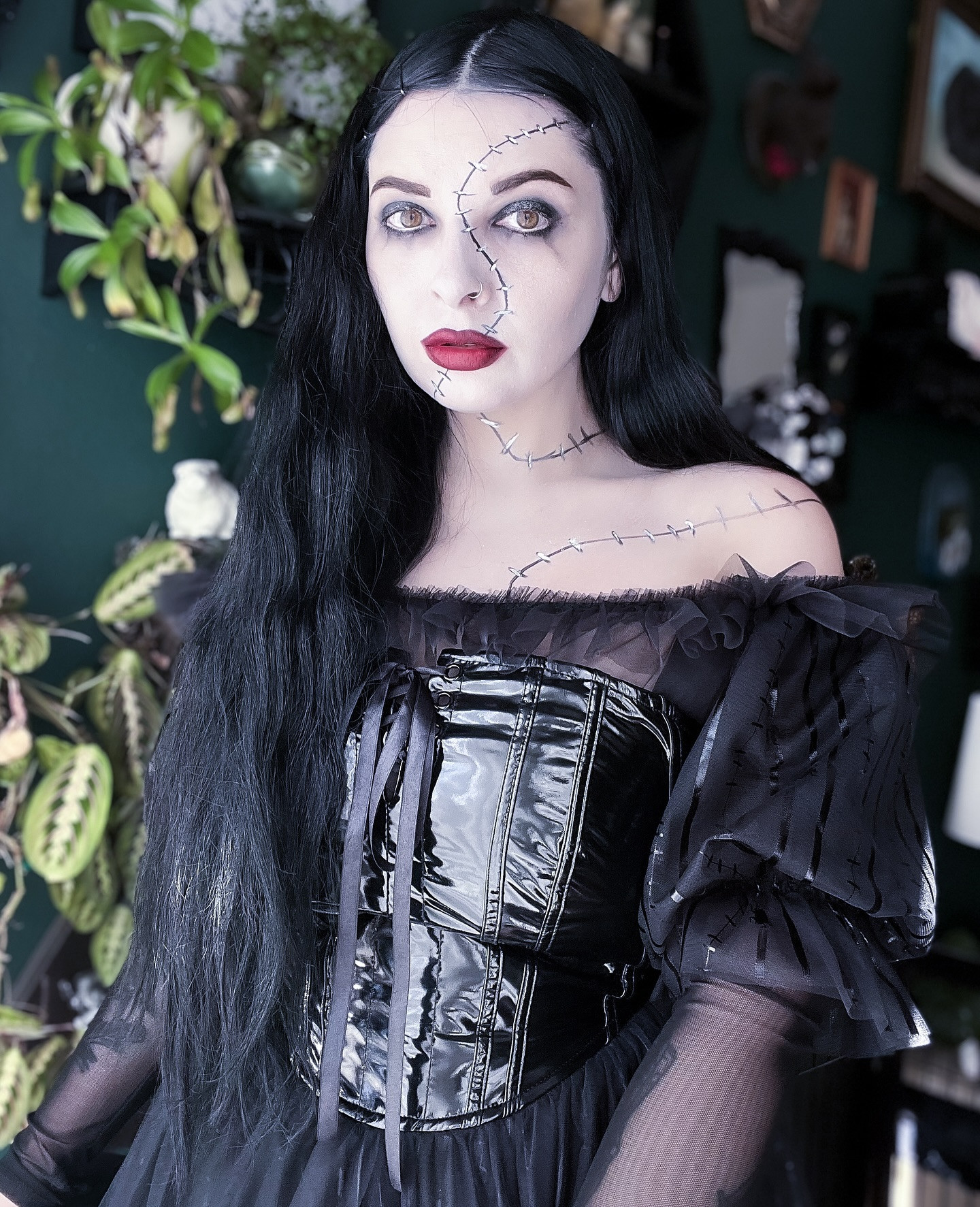 Beetlejuice Delores Costume - Black Dress Delores Cosplay