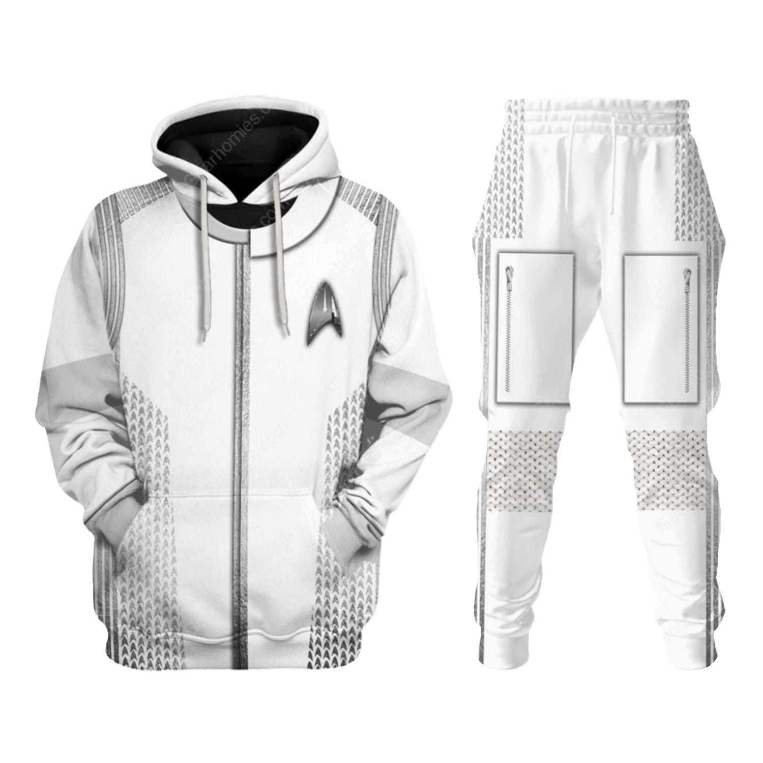 Star Trek Discovery Dr Nambue Costume - Hoodie Sweatpants Dr Nambue Cosplay