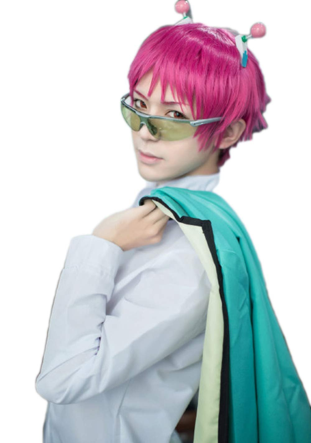 Kusuo Saiki From The Disastrous Life Of Saiki K Cosplay Costume Wig